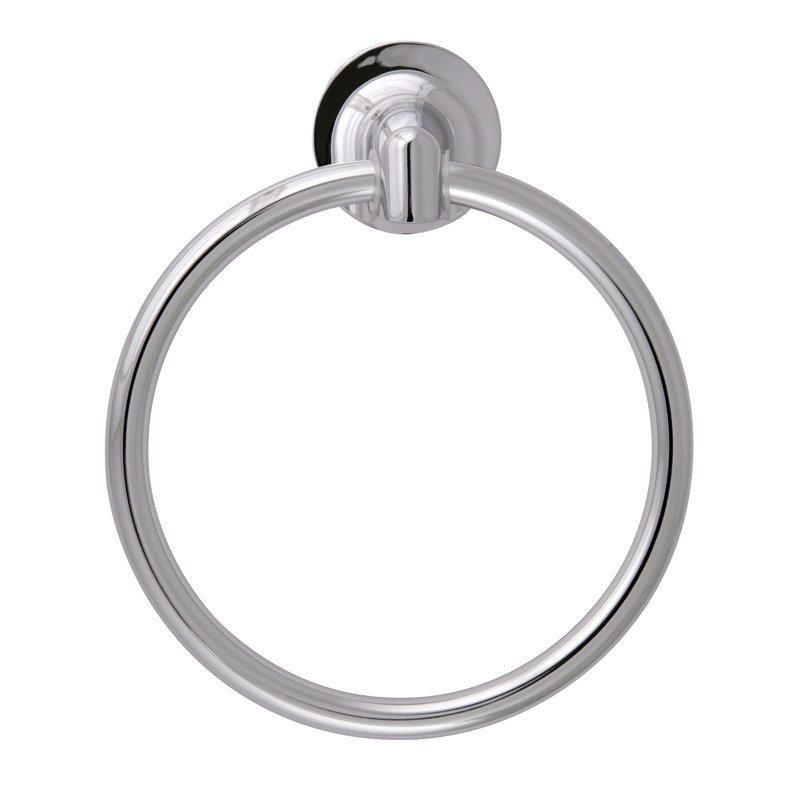 Anneau à serviettes Design House Alta Bay, Chrome poli