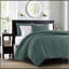 Ensemble de courtepointe réversible 3 pièces Balsam Green King / Cal King-134083421-134083420