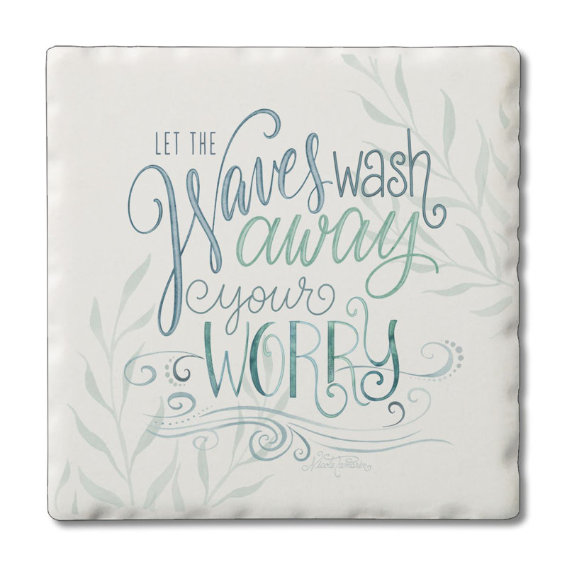 Créez votre propre ensemble de sous-verres Waves Wash Away