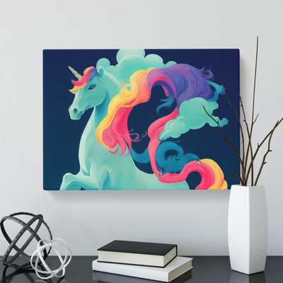Wonderful Unicorn - Wrapped Canvas