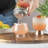 Footed Crystal Punch Glasses