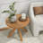 Marshana Cross Leg Round Coffee Table-1243448245