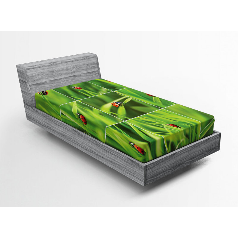 Microfiber Fitted Sheet, Twin Fitted Sheet