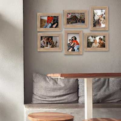 Anchal Brown Picture Frame - Set of 6