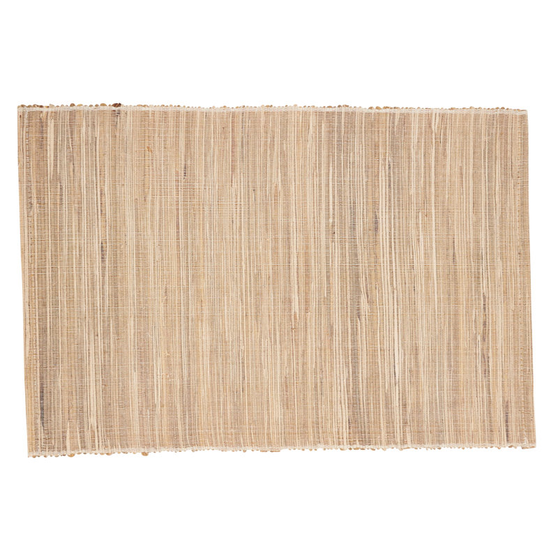 Natural Woven Hyacinth Rectangle Placemats Set of 4