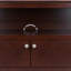 Meuble télé Julian avec rangement, cappuccino, l 43,75 po x H 24 po x P 15,74 po
