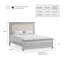 Ensemble de chambre à coucher 5 pièces Avallon-122566387-132427597