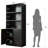 70.9" H Bookcase With Cabinets-1660461316