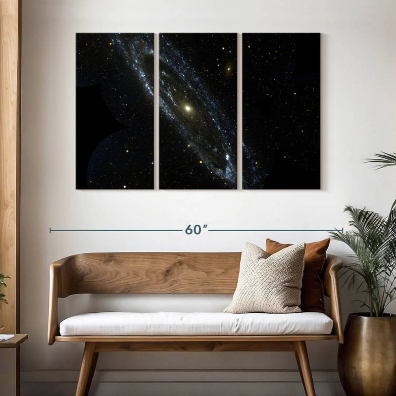 Oberle Andromeda Galaxy, 32" H x 50" W
