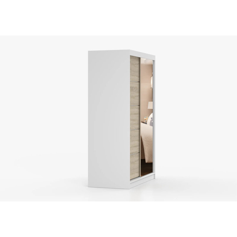Tashun 2 Door Laminate Wardrobe