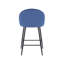 Upholstered Counter Stool with Metal Frame-395613084