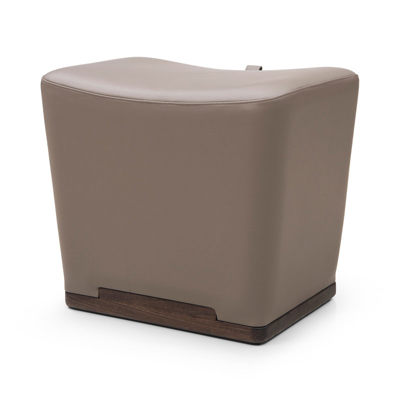 Tabouret d'appoint Tangela, Taupe