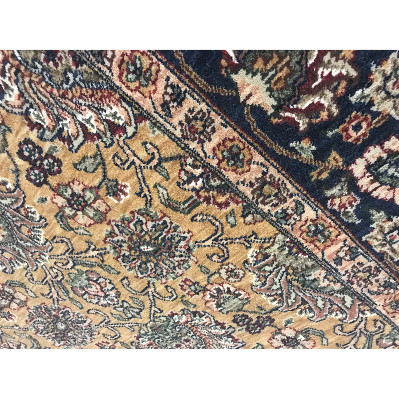 Hand-Knotted High-Quality Gold Area Rug
