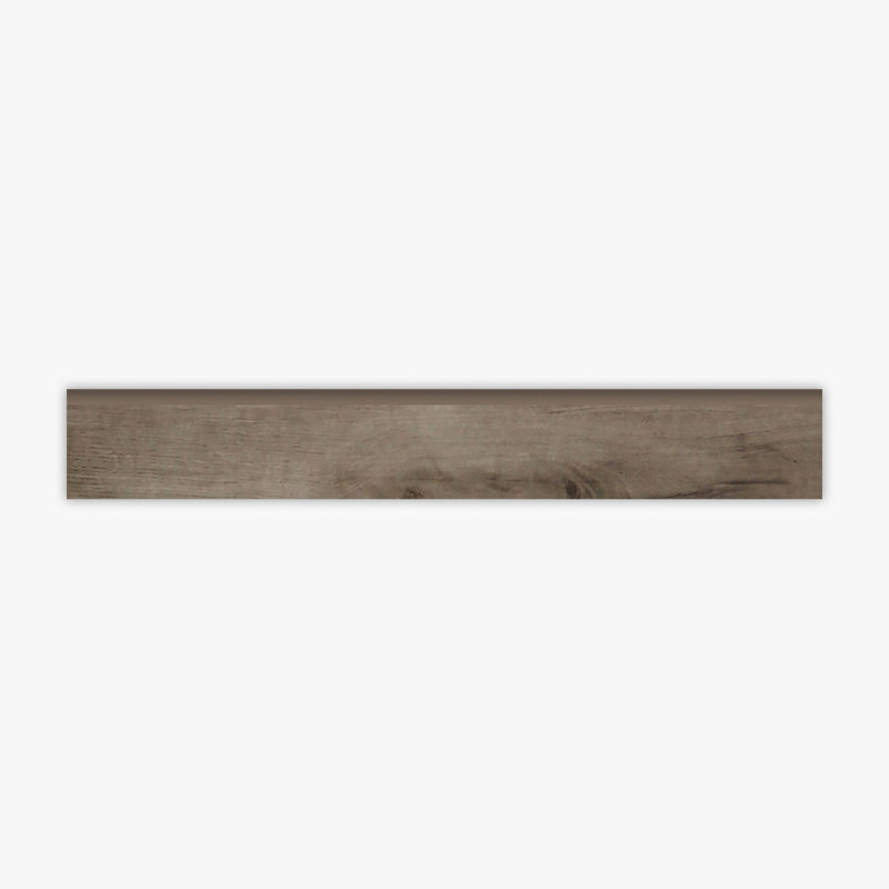 Moulure en porcelaine bullnose à surface mate Great Lakes Taupe