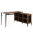 Onamia L-Shaped Metal Base Computer Desk-881629590
