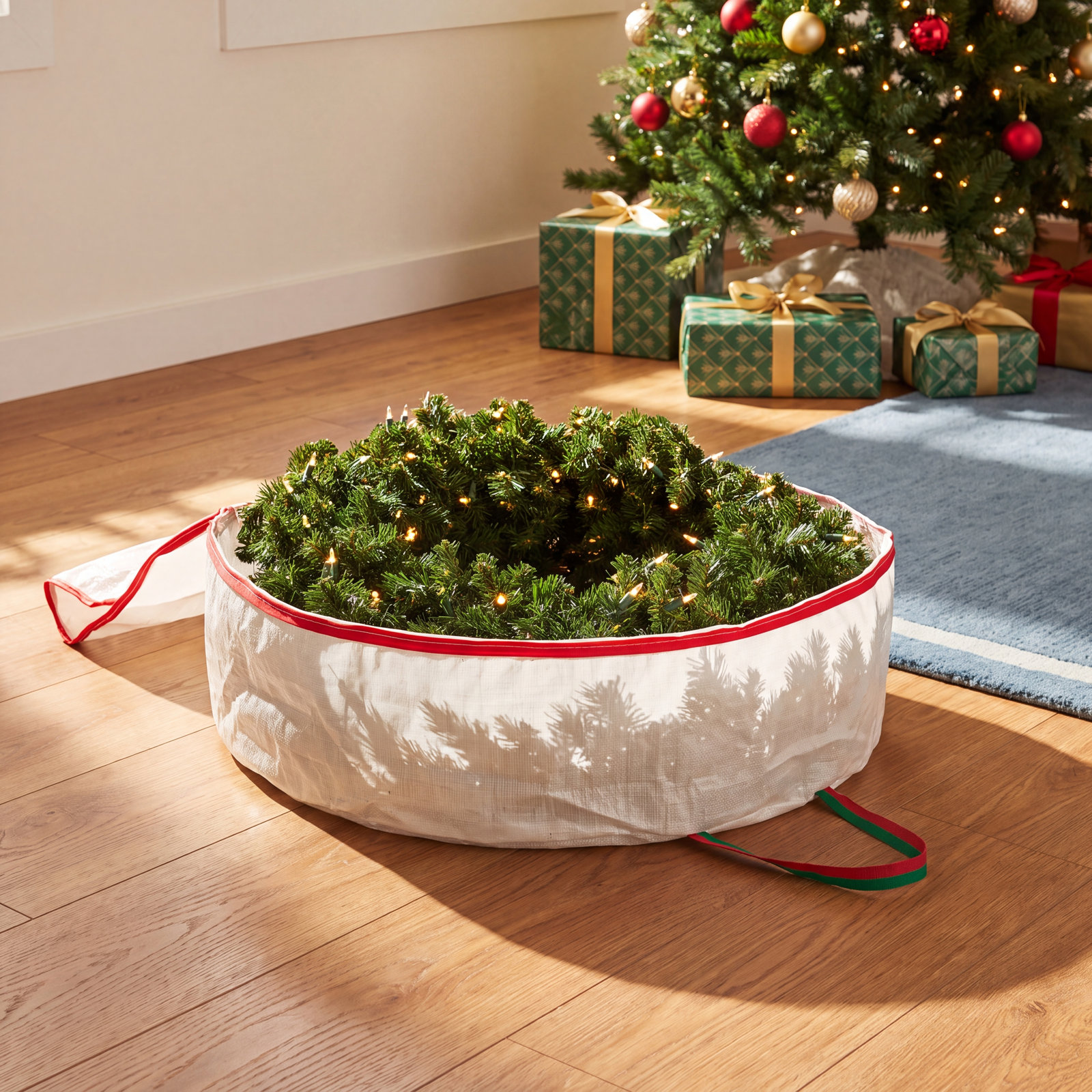 Wreath Storage Bag - Basics by Wayfair™, 8" H x 30" W x 30" D