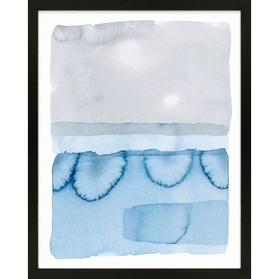 Blue Chiffon Print by Jacques Pilon