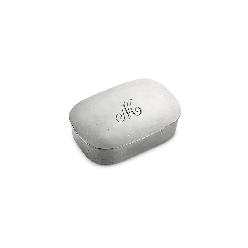 Simple Handmade Pewter Decorative Box