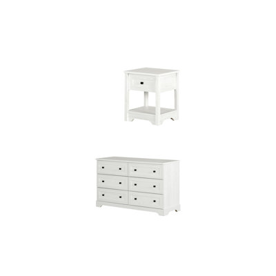 Table de chevet Hazen White Pine
