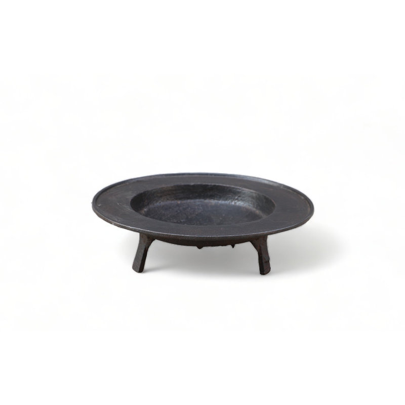 Round Iron Wood Burning Fire Pit