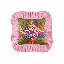 Ruffled Pillow Cover Blumen-558471457