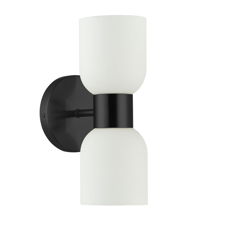Periann 2 Light Wall Sconce - Matte Black