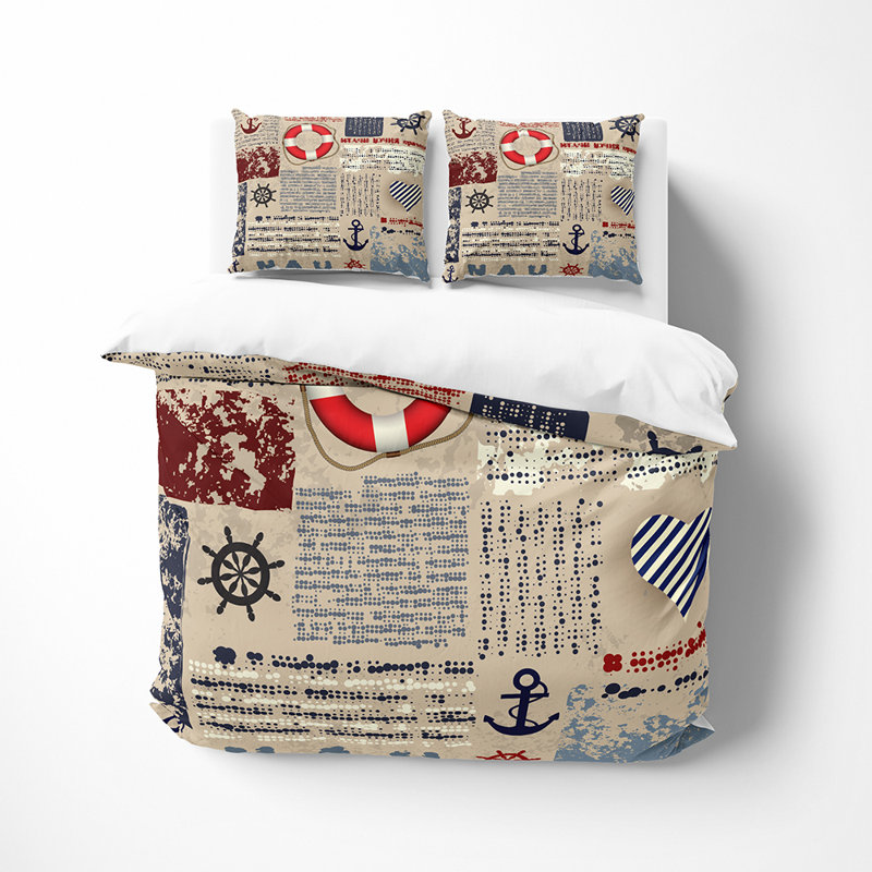 Bedding Sets Polyester Box Stitch Duvet Cover & Insert, Queen Duvet Cover + 2 Pillow Cases