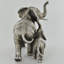 Alexandro Elephant Family Silver Figurine