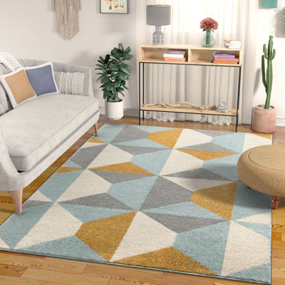 Mystic Geometric Area Rug