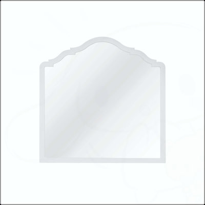 Petit miroir pour adolescent - ciment
