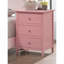 Charmante table de chevet rose contemporaine-414269960