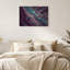 Art mural sur toile mauve et sarcelle mauve et rose-322100666