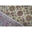 Tapis beige et rouille de haute qualité noué à la main