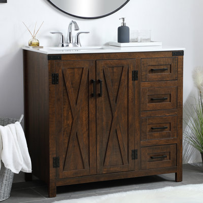 Ensemble de meuble-lavabo simple 36 po Slayton