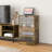 4 Media Cabinet, Rustic Brown - Audio Video Stand With Adjustable Shelves, Tempered Glass Doors For Gaming Console, Player, Receiver, Electronics Storage Stereo Brown, Doors, Cable Management And