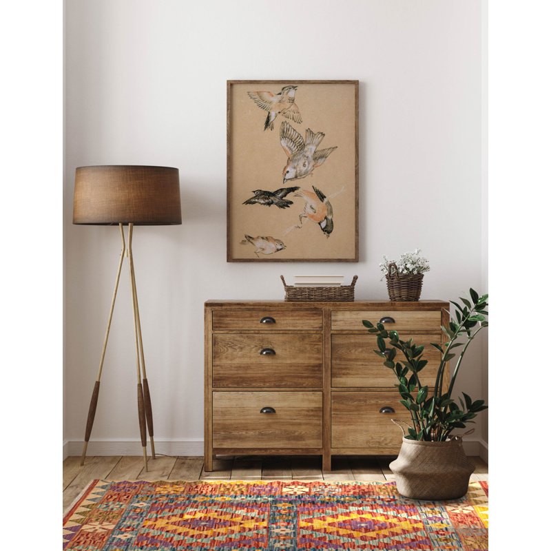 Tapis rouge en laine 3 pi 5 po x 5 pi One-of-a-Kind Voyle