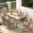 Rectangular Outdoor Dining Set With Cushions-1372905341-1372905342