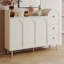 Buffet en bois manufacturé Modern White-1368799075
