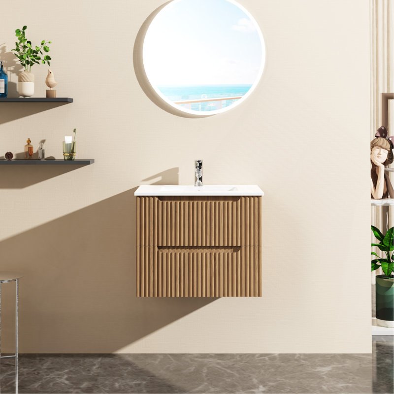 Meuble-lavabo mural 24 po flottant (armoire seulement)