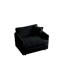 Living Room Furniture - Canapé modulaire 2 places en chenille noire respirant et pratique pour une détente élégante