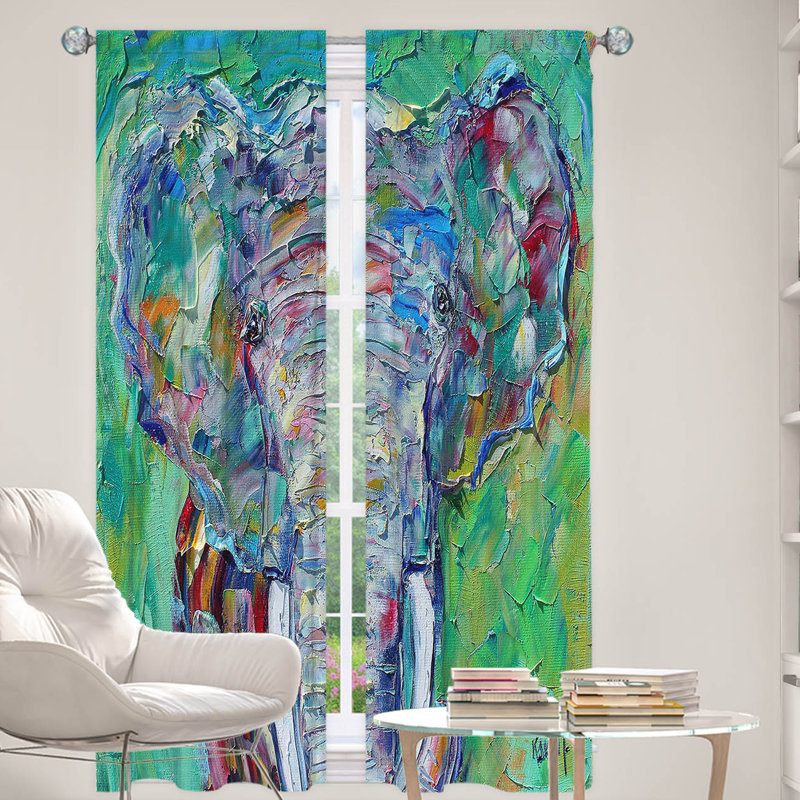 Room Darkening Curtain Pair, 20" W x 52" L