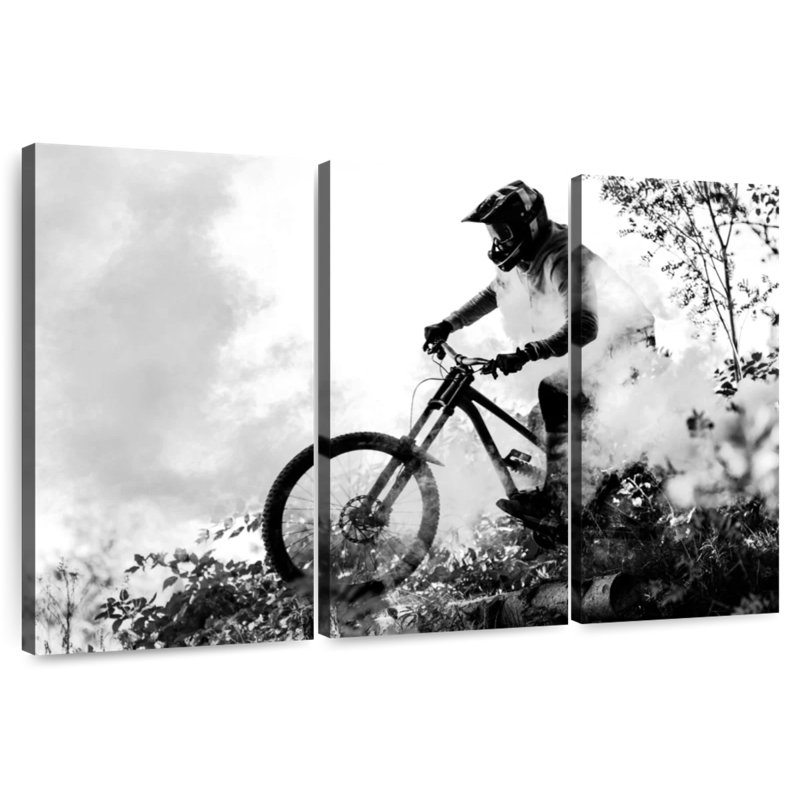 Sireci Misty Mountain Bike Drive, 42" H x 65" W