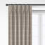 Shay Window Pane Natural Cotton Pinch Pleat Drapery Panel Set of 2-125309815