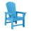 Chaise Adirondack en poly Lagune pour enfants Laguna