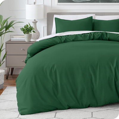 Microfiber No Pattern Duvet Cover Set