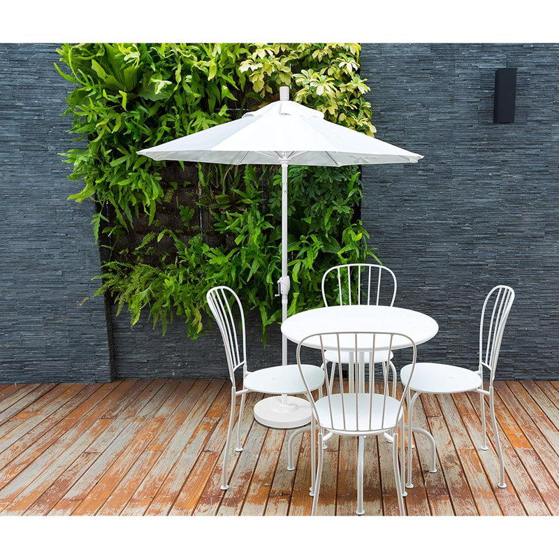 Parasol de marché rond en aluminium, ...
