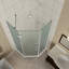 Merrick GS Hinged Frameless Shower Door-31496935