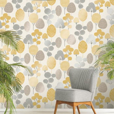 Elvana 10m x 52cm Textured Wallpaper Roll
