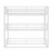 Twin Xl Over Twin Xl Over Twin Xl Bunk Bed, Metal Triple Bunk Bed With Safety Guardrails, Heavy-Duty Bunk Bed With Noise-Reduced Design, White-1685476717-1685476716