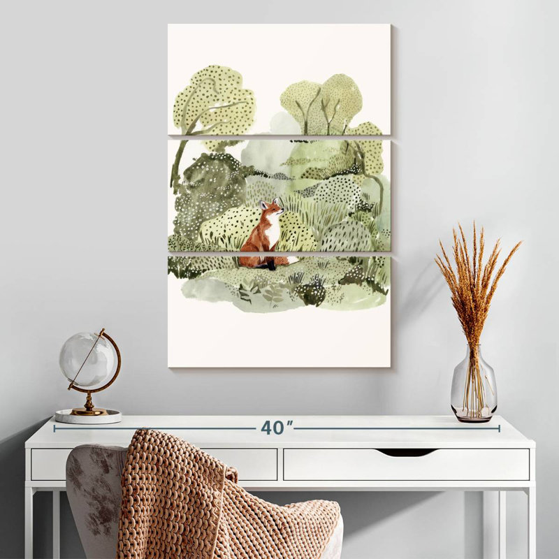 Brampt Fox Glen I, 32" H x 20" W